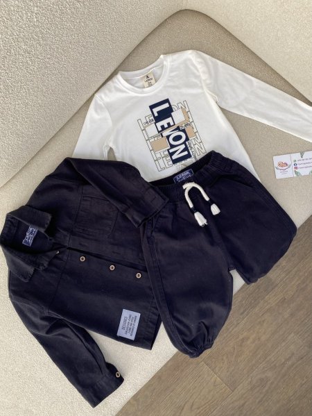 طقم ولادي جينز