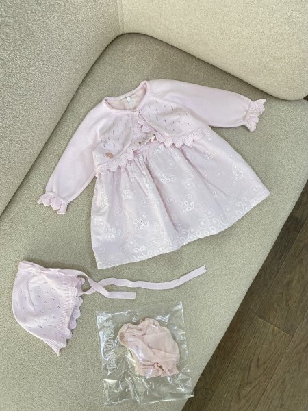 فستان زهري أشهر 4 قطع