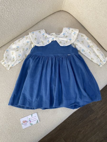 فستان أشهر أزرق