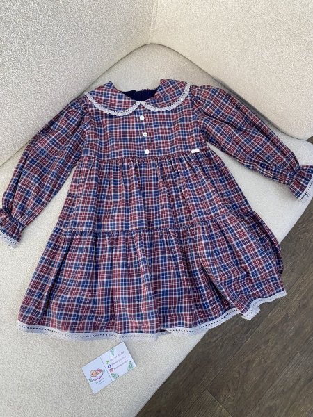 فستان كاروهات سنوات