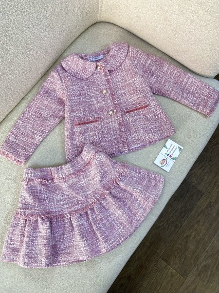 طقم تنورة فرنسي سنوات