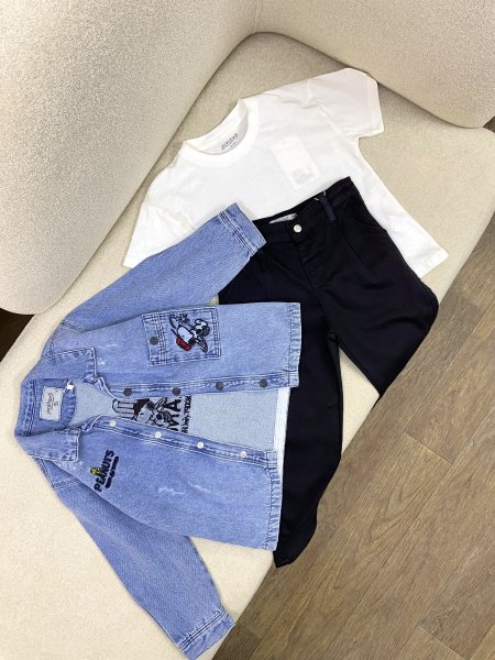 طقم جينز ولادي