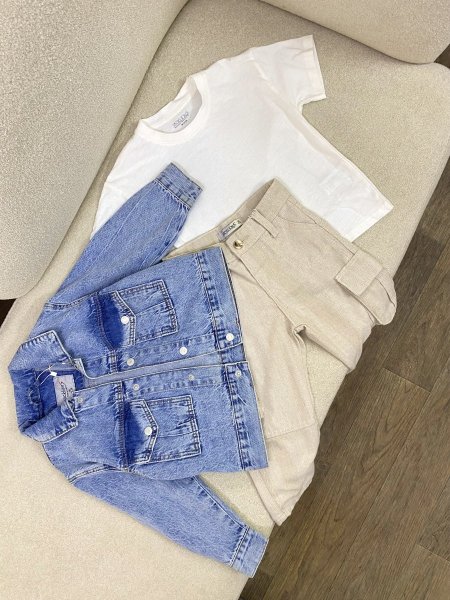 طقم جينز ولادي