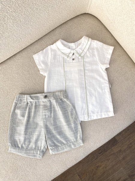 طقم ولادي أشهر أنيق