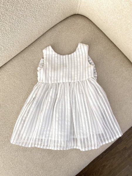 فستان ناعم مخطط