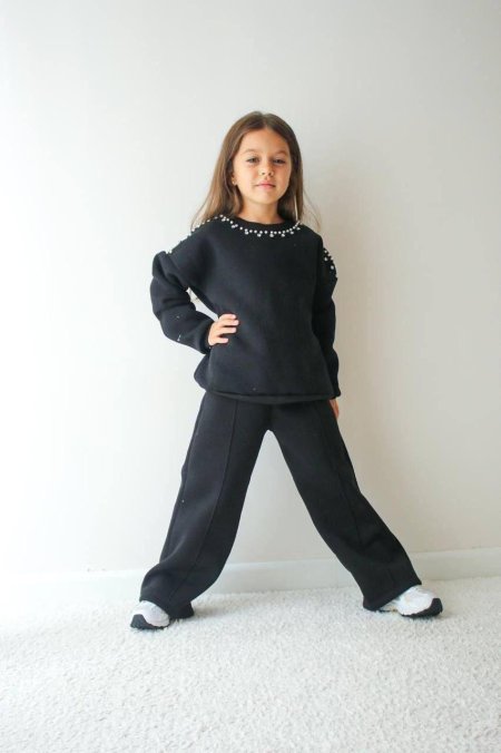 تريننج زارا أسود بناتي