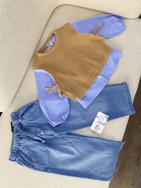 طقم طلعة بناتي أنيق