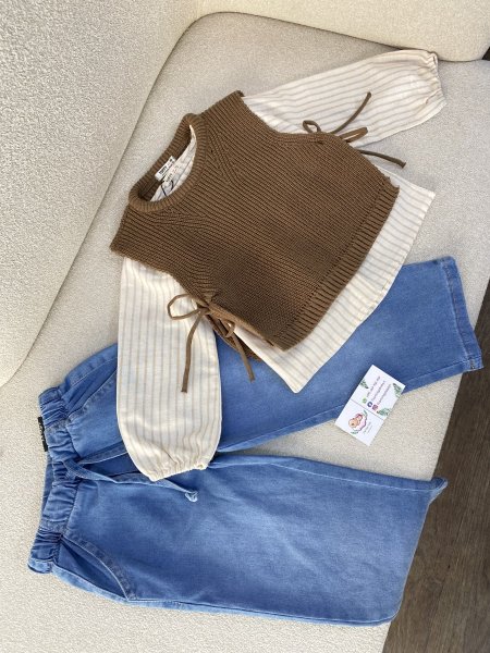 طقم طلعة بناتي أنيق