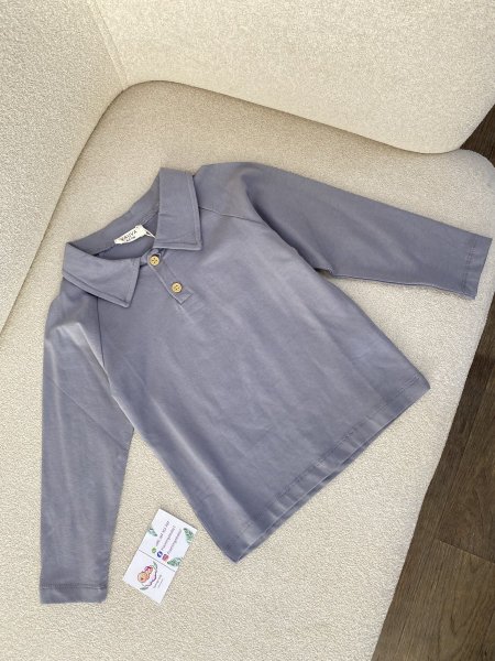 بلوزة ولادي رمادي