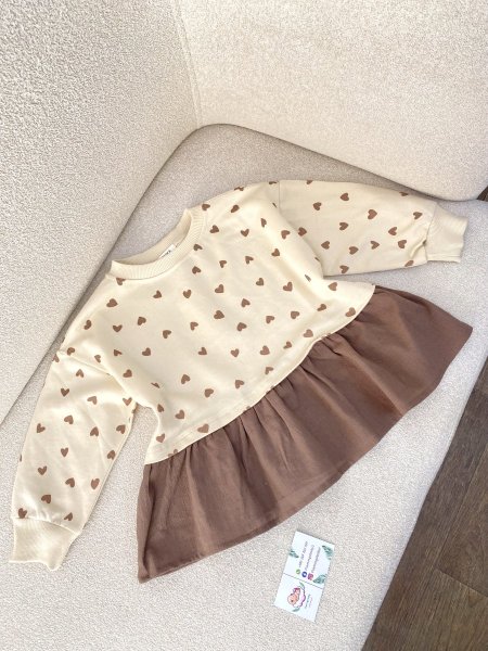 بلوزة بناتي قلوب