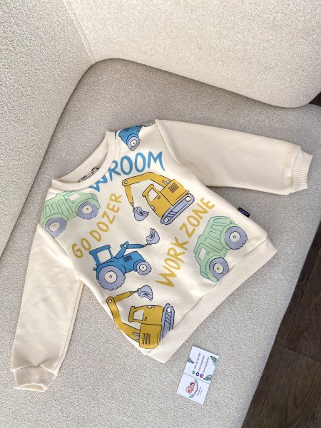 بلوزة فوتر مبطن ولادي