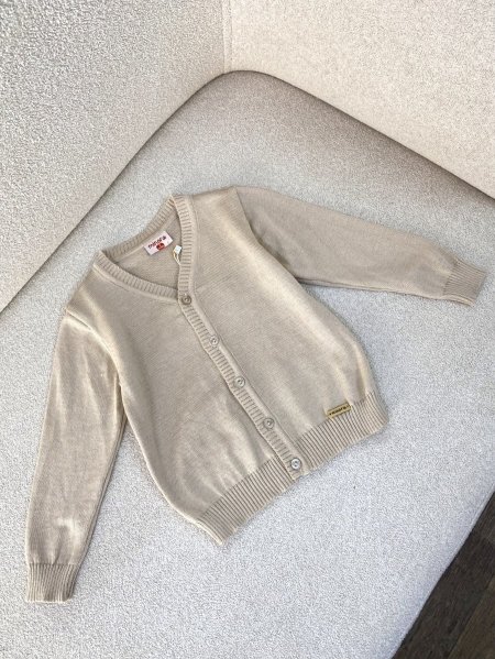 جاكيت صوف ناعم بيج