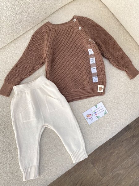 طقم صوف ولادي أنيق