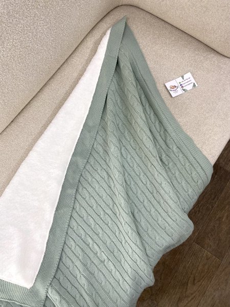 حرام بيبي صوف مبطّن أخضر