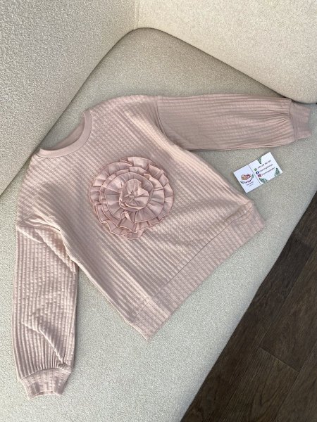 بلوزة بناتي ناعمة زهري