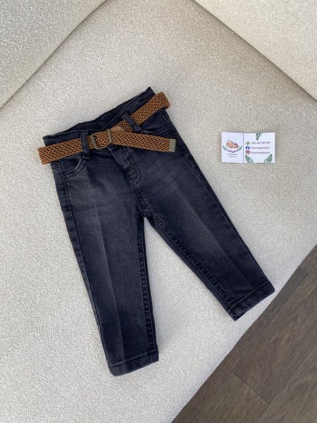 بنطلون جينز أسود