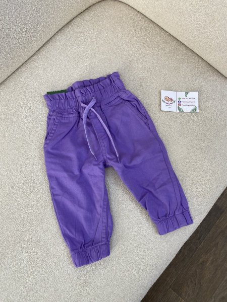 بنطلون بناتي بنفسجي