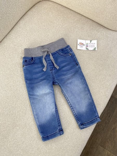 بنطلون بيبي جينز أزرق
