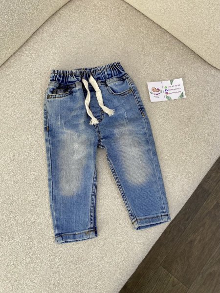 بنطلون بيبي جينز فاتح
